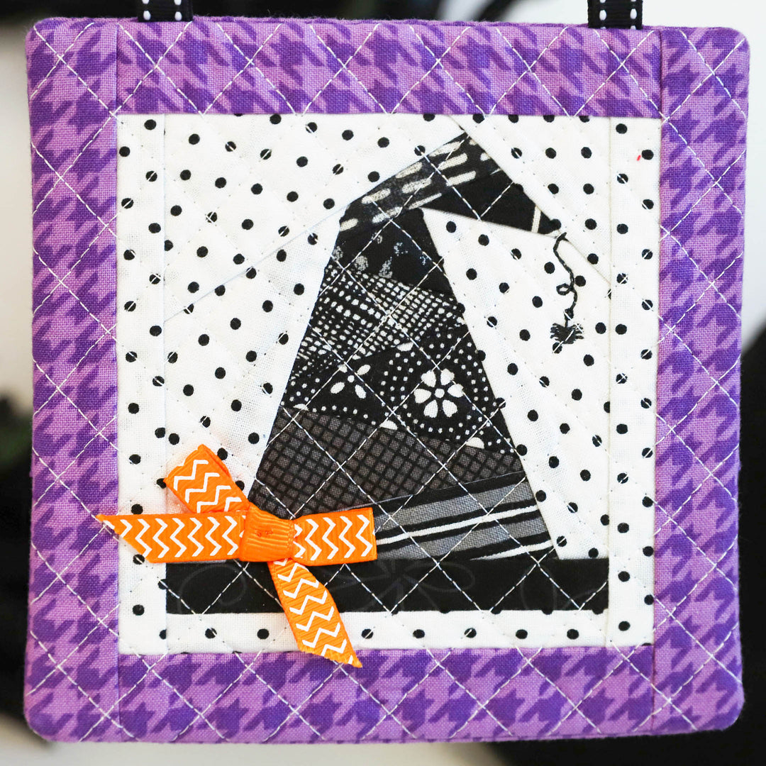 Machine Embroider by Number: Witch Hat