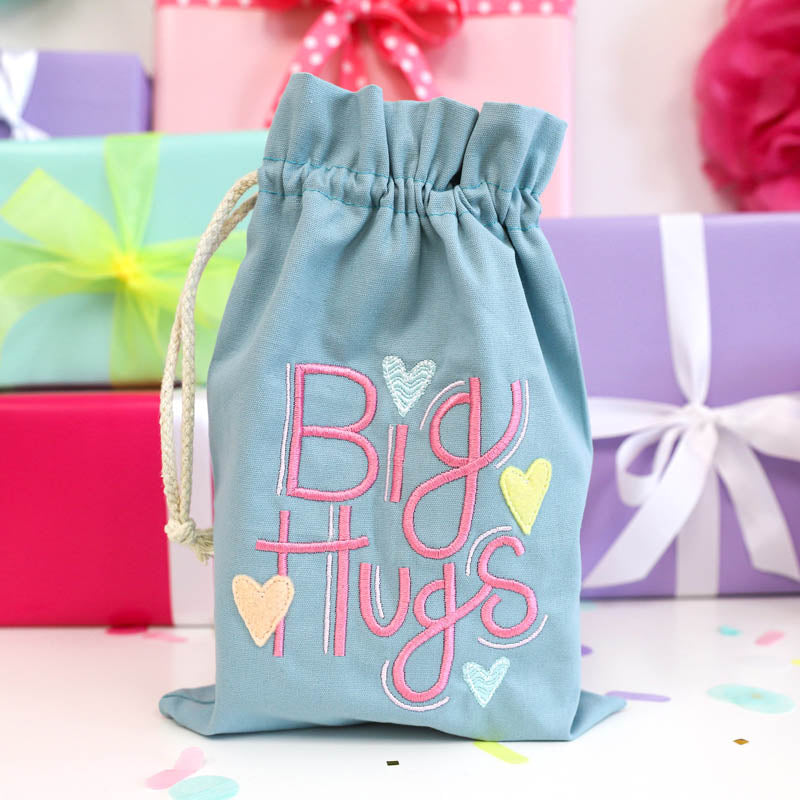 Cinch Sack Storm Blue 2 Pack