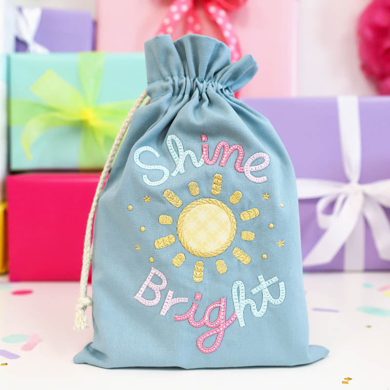 Cinch Sack Storm Blue 2 Pack