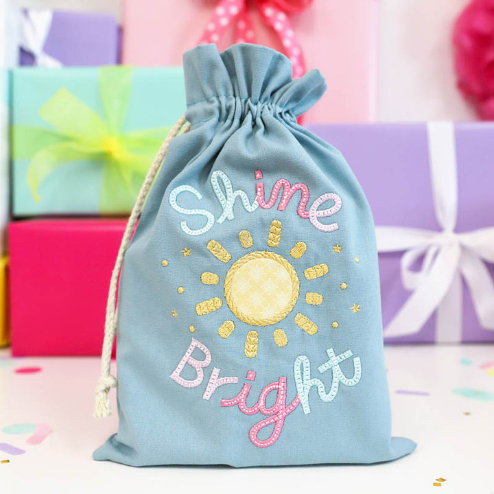 Cinch Sack Storm Blue 2 Pack