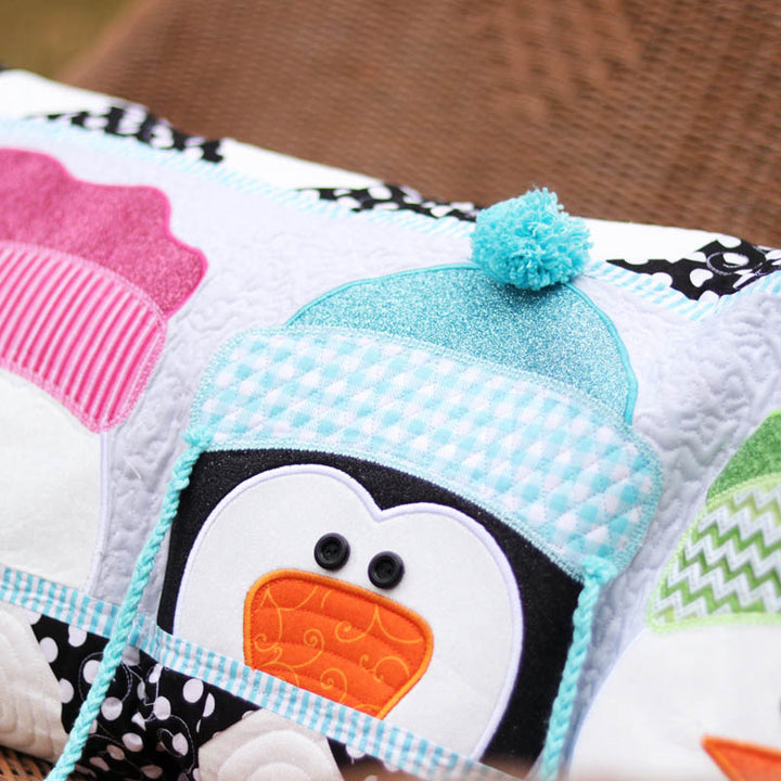 Winter Whimsy Bench Pillow (Digital Download)