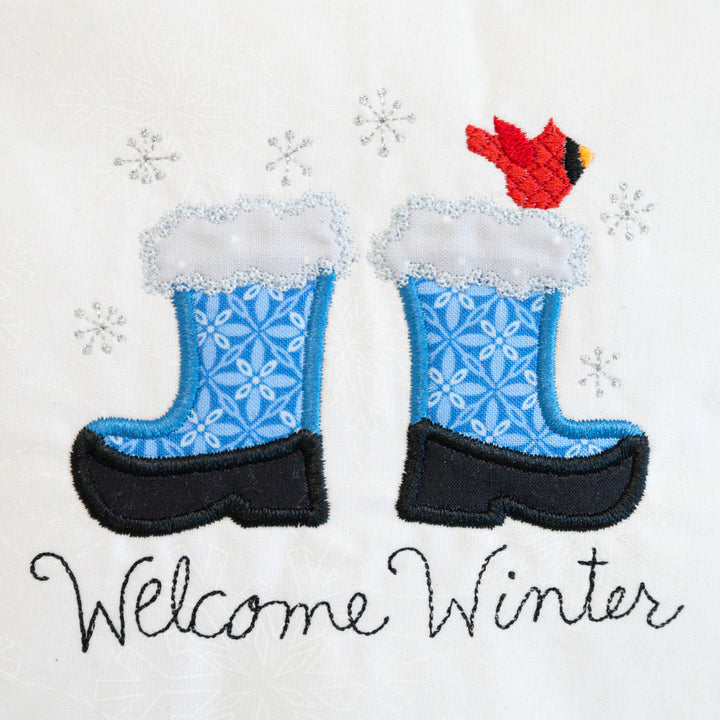Welcome Winter Pillow (Digital Download)