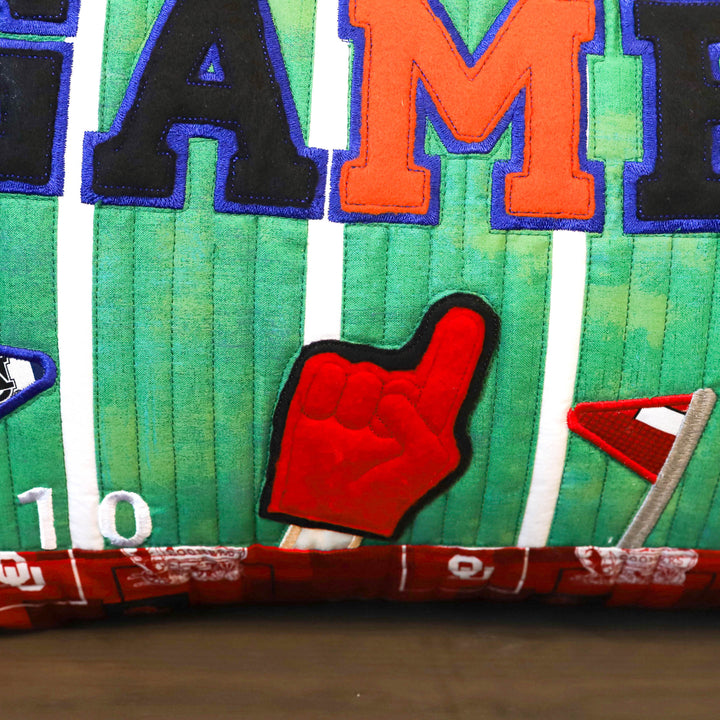 Game On! Football Bench Pillow (Digital Download)