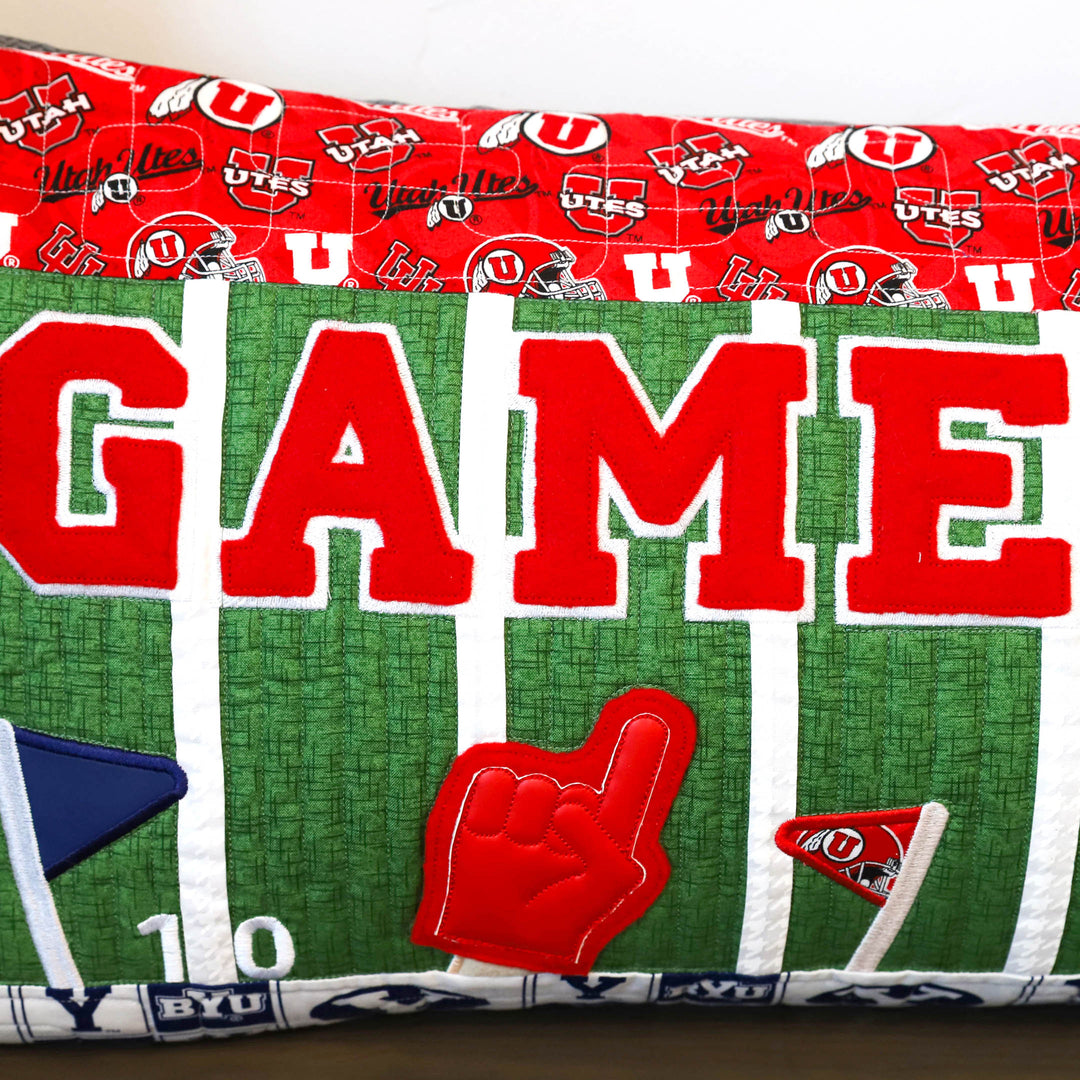 Game On! Football Bench Pillow (Digital Download)