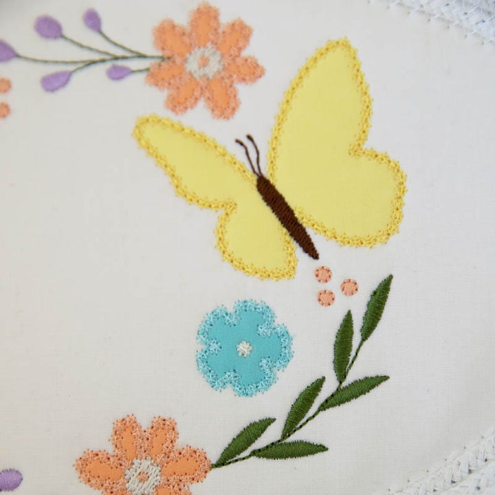 Butterfly Rope Bowl - Machine Embroidery Project Kit