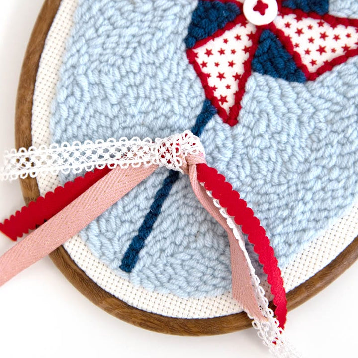 Patriotic Party! Punch Needle Plus Embroidery Kit