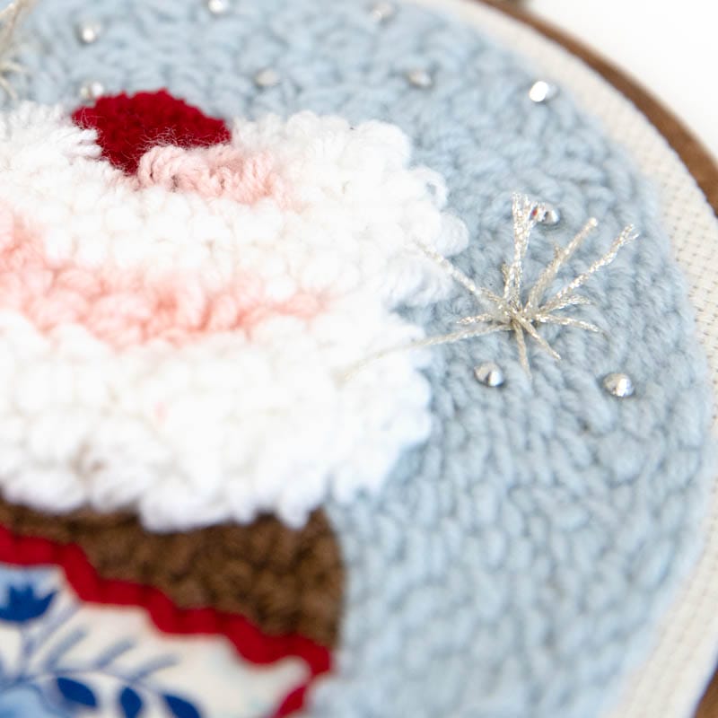 Patriotic Party! Punch Needle Plus Embroidery Kit