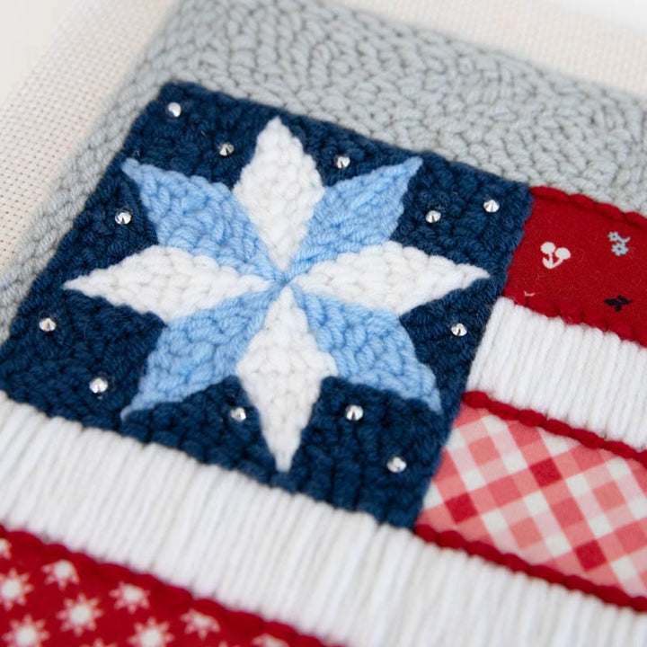 Stars & Stripes Forever Punch Needle Plus Kit