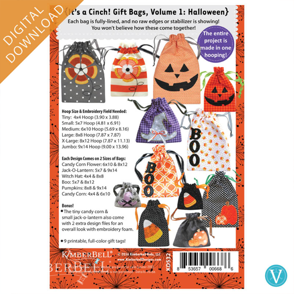 It's a Cinch Gift Bags Vol. 1 - Halloween