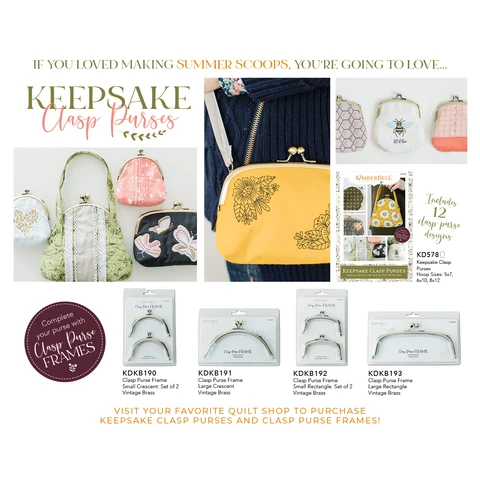 Summer Scoops Clasp Purses