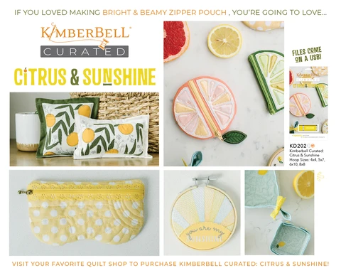 Bright & Beamy Zipper Pouch