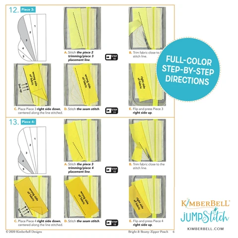 Bright & Beamy Zipper Pouch