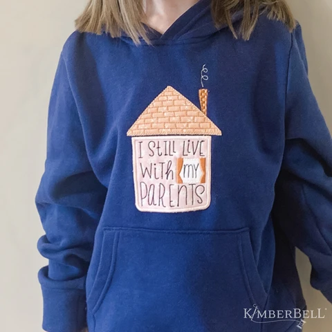 I Still Live With my Parents Petite Applique