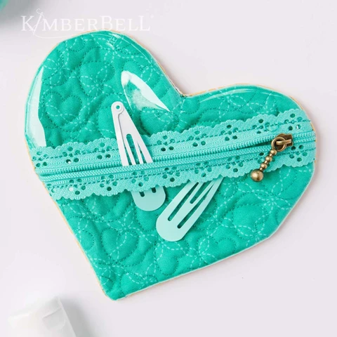 Cross My Heart Zipper Pouch