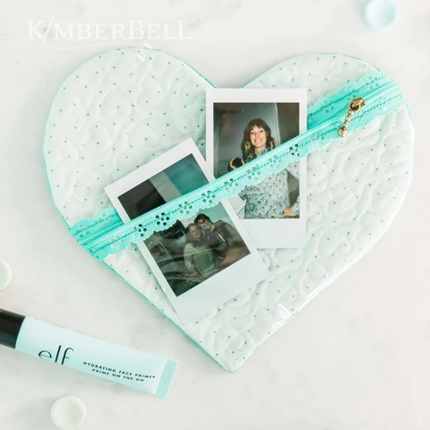 Cross My Heart Zipper Pouch