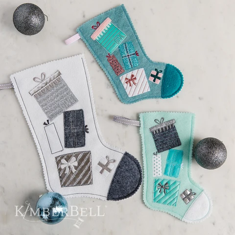 Christmas Morning Felt Stocking