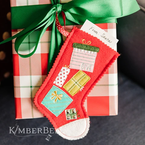 Christmas Morning Felt Stocking