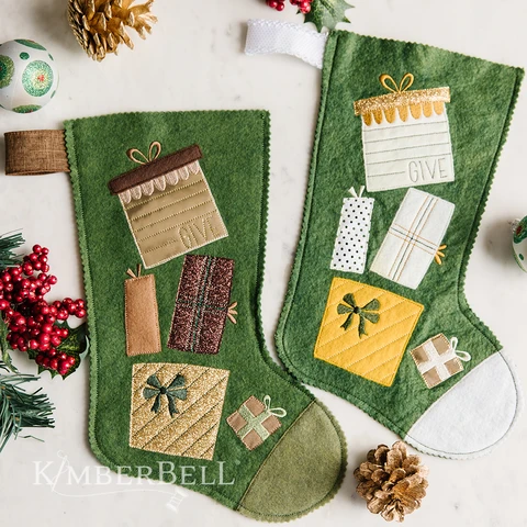 Christmas Morning Felt Stocking