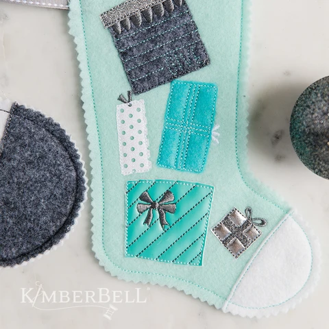 Christmas Morning Felt Stocking