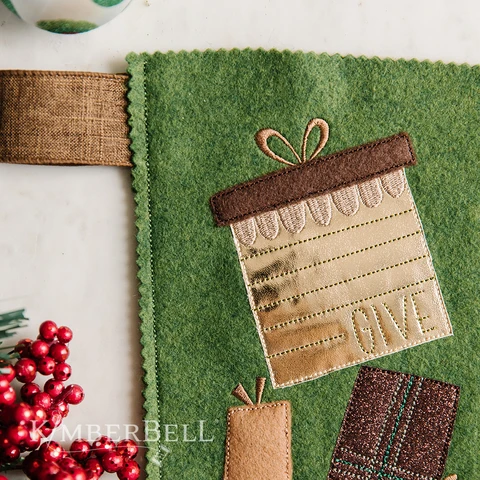 Christmas Morning Felt Stocking