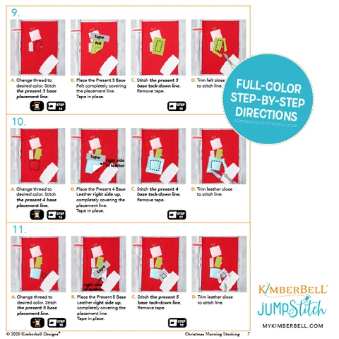 Christmas Morning Felt Stocking