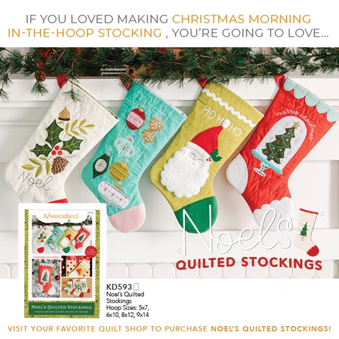 Christmas Morning Felt Stocking