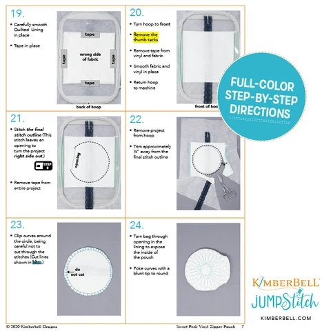 Sweet Peek Zipper Pouch