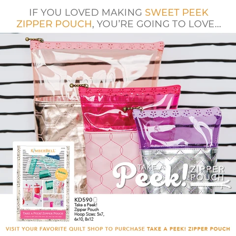 Sweet Peek Zipper Pouch