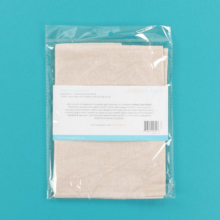 Wreath Sash Blank