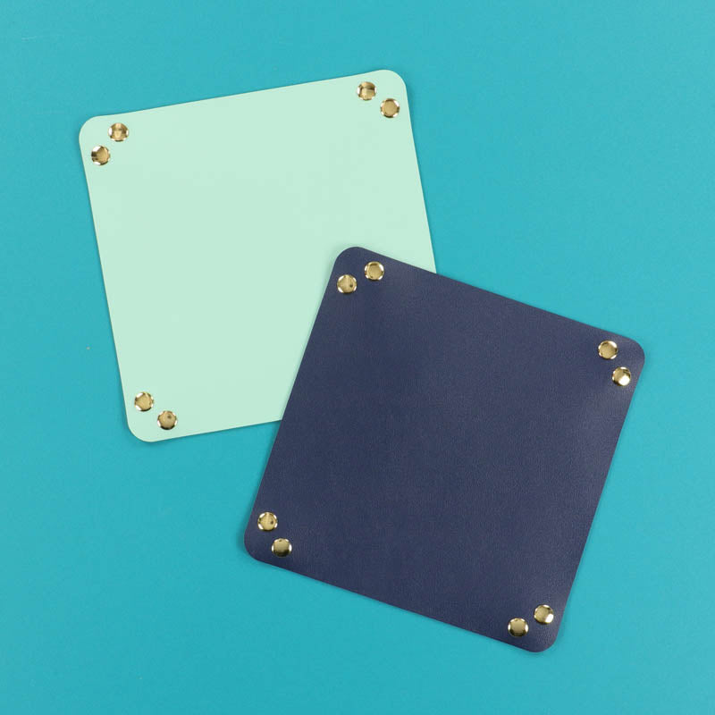 Kimberbell Snap Trays Mint & Navy