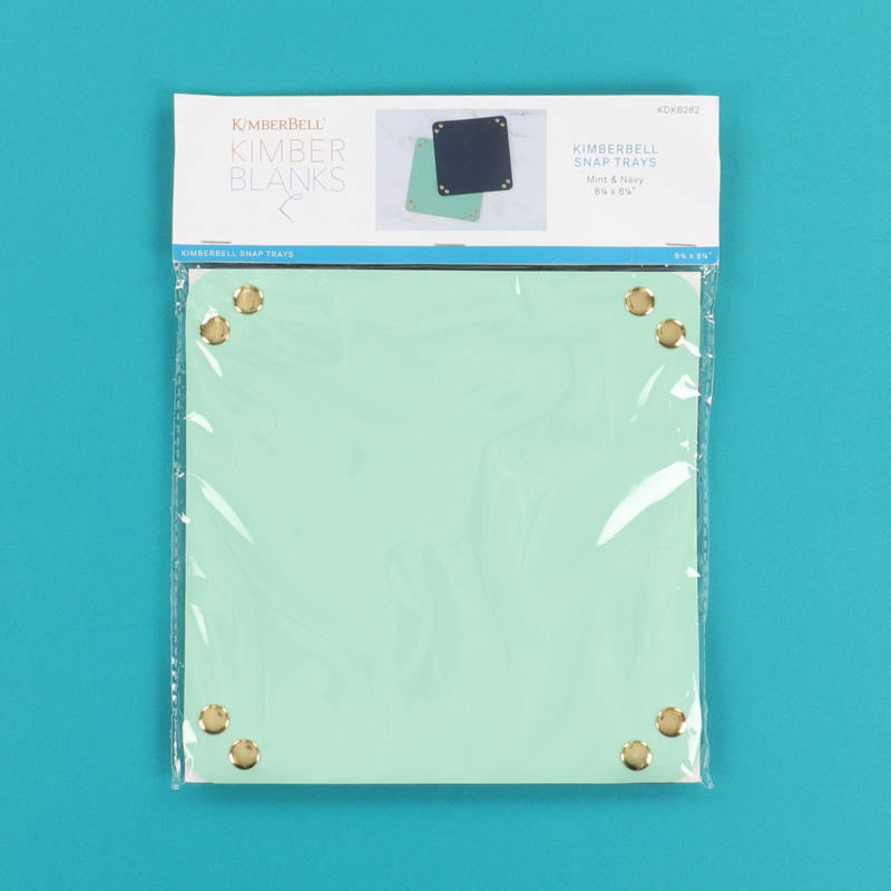Kimberbell Snap Trays Mint & Navy
