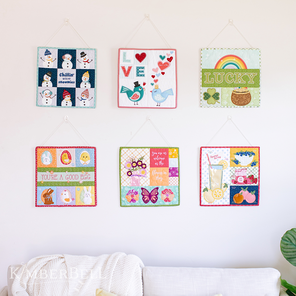 Mini Quilts, Vol. 1: January - June | Kimberbell Mini Quilts, Vol. 1: January - June | Kimberbell