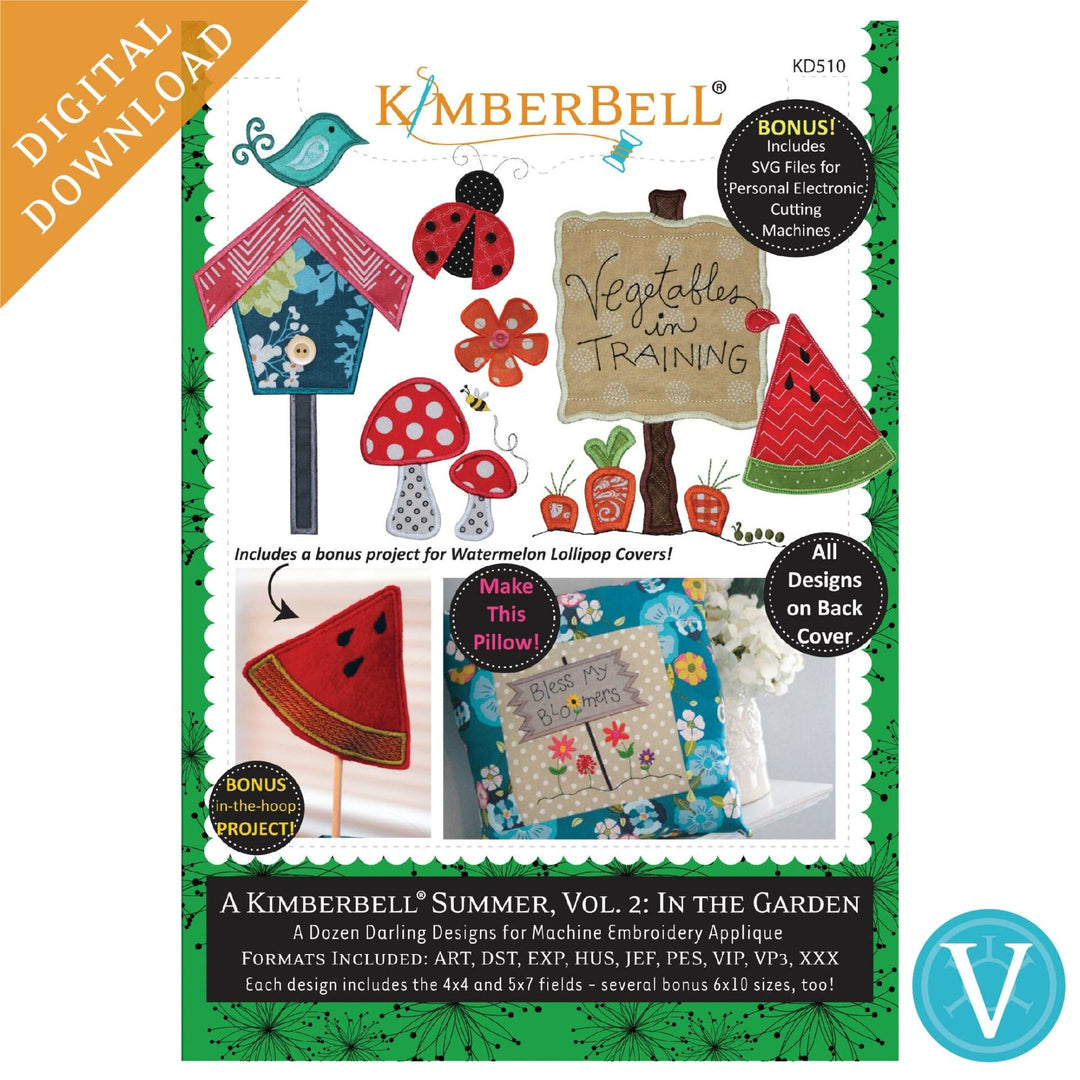 KDVT1008 Kimberbell Summer Volume 2