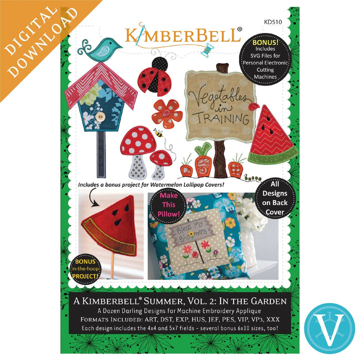 KDVT1008 Kimberbell Summer Volume 2