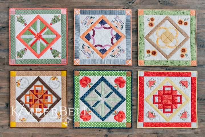 Cuties Vol. 2 Quilting Bundle, July-December
