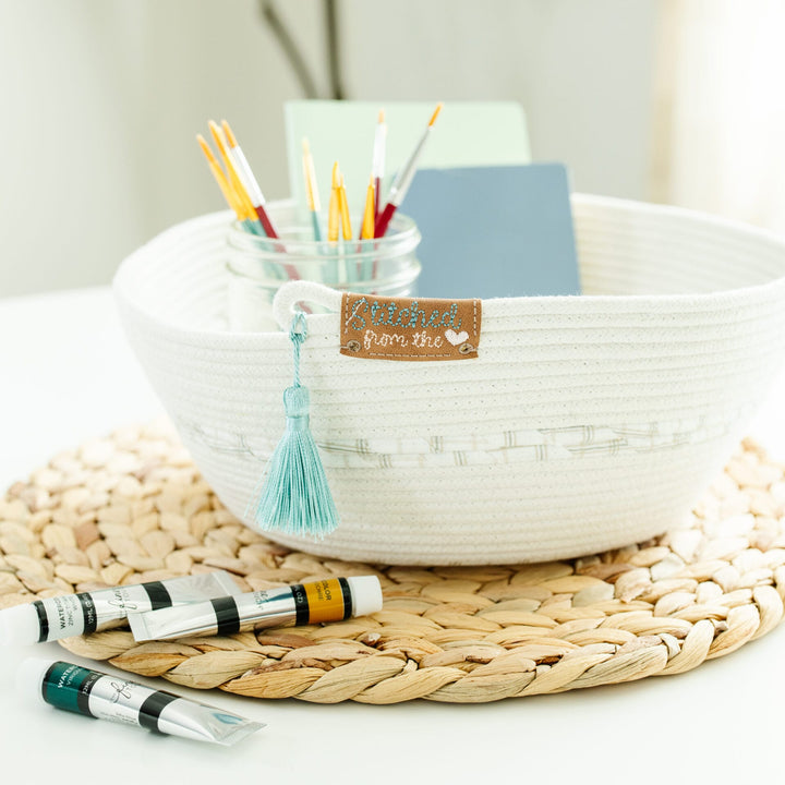 Happy Place Embroidery Projects Embellishment Kit