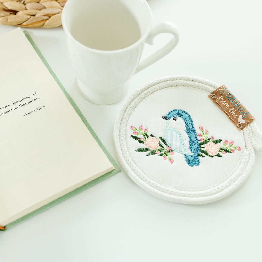 Happy Place Embroidery Projects Embellishment Kit