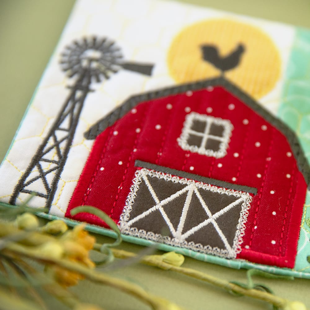 Mug Rug Embroidery Designs Vol. 6