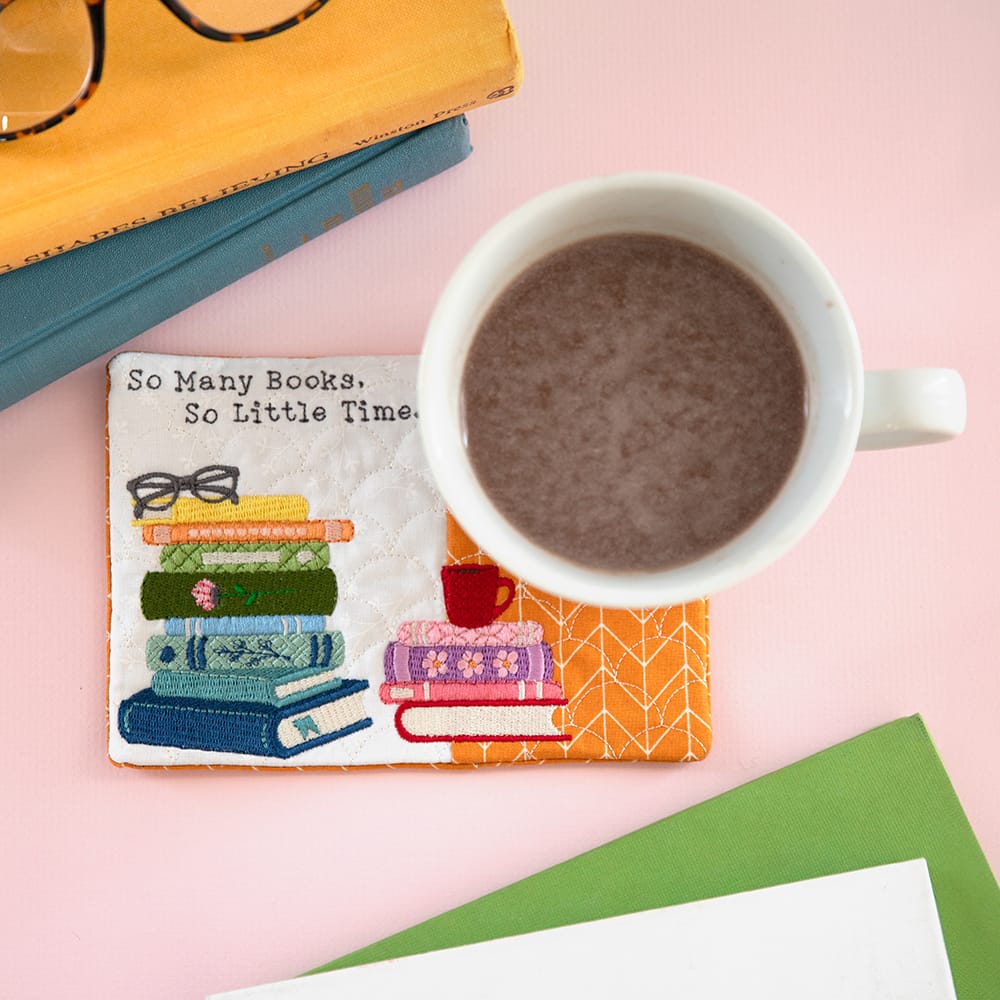 Mug Rug Embroidery Designs Vol. 6 books