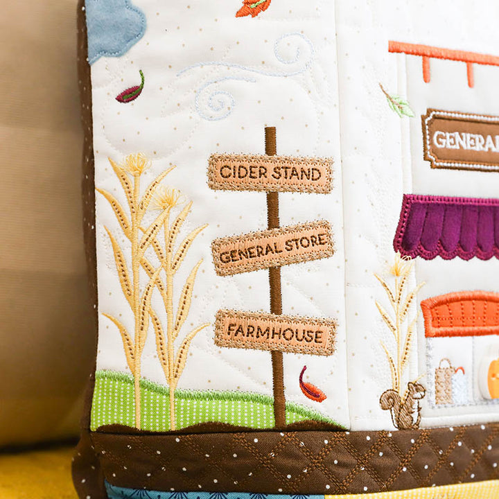 Autumn Acres Bench Pillow (Digital Download)