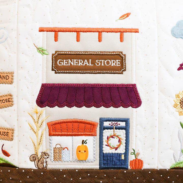 Autumn Acres Bench Pillow (Digital Download)