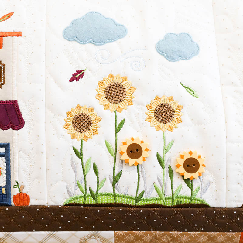 Autumn Acres Bench Pillow (Digital Download)