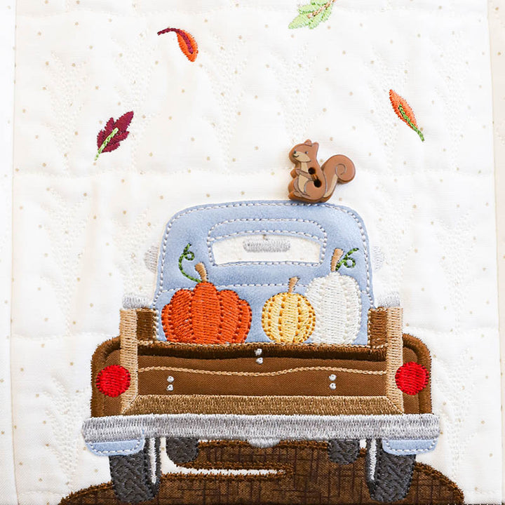 Autumn Acres Bench Pillow (Digital Download)