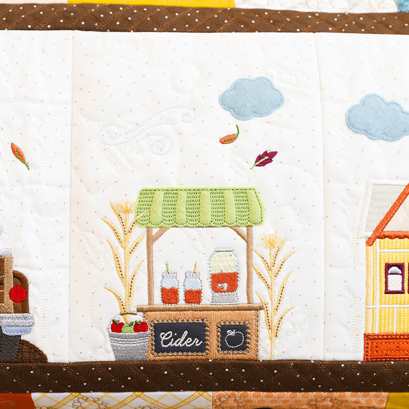 Autumn Acres Bench Pillow (Digital Download)