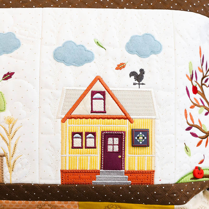 Autumn Acres Bench Pillow (Digital Download)