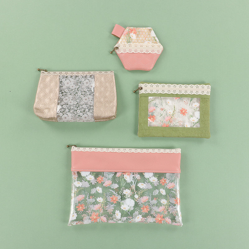 Peek-A-Bloom Zipper Pouches (Digital Download)