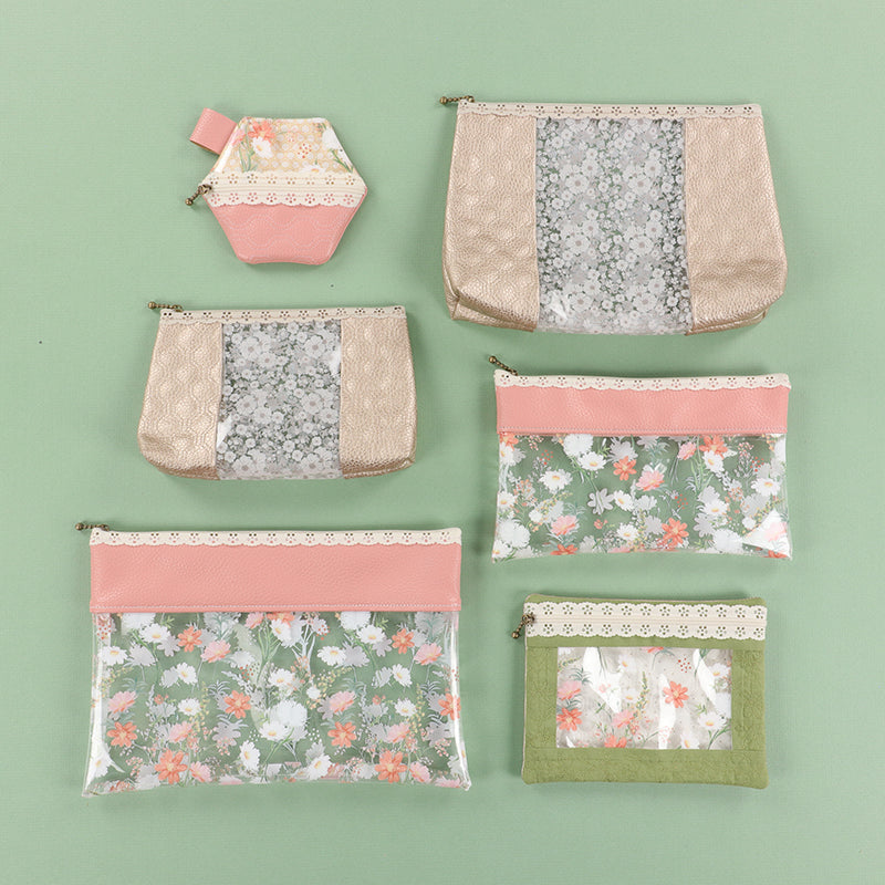 Peek-A-Bloom Zipper Pouches (Digital Download)