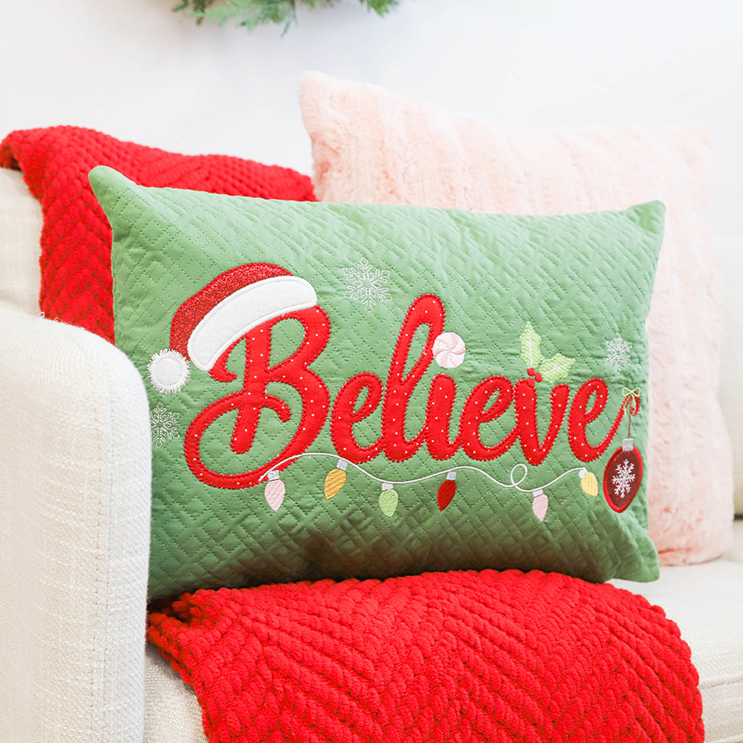 Believe Applique Large Scale Design (Digital Download)