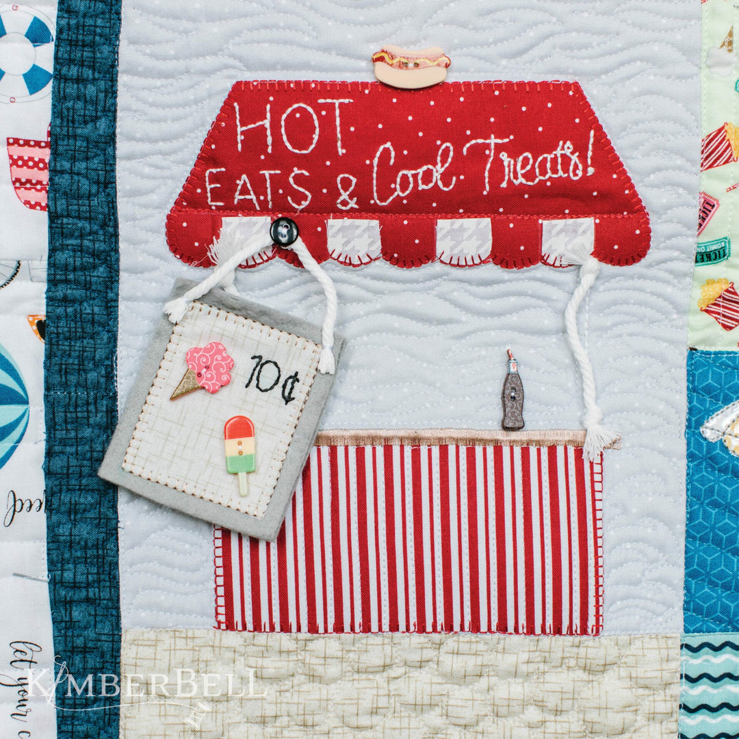 Vintage Boardwalk Quilt, Sewing