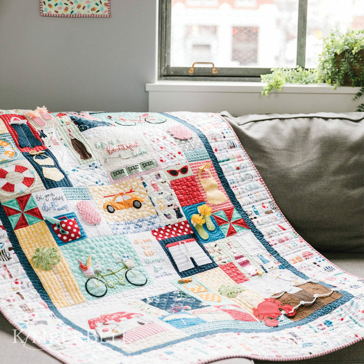 Vintage Boardwalk Quilt, Sewing